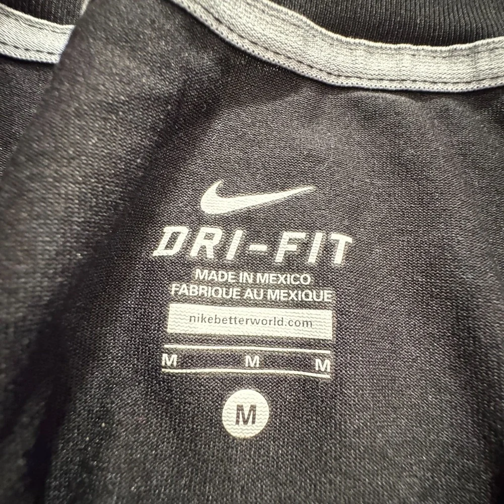 Athenas Golf‎ shirt Womens Medium Nike Dri Fit Short Sleece Tee Casual Ladies